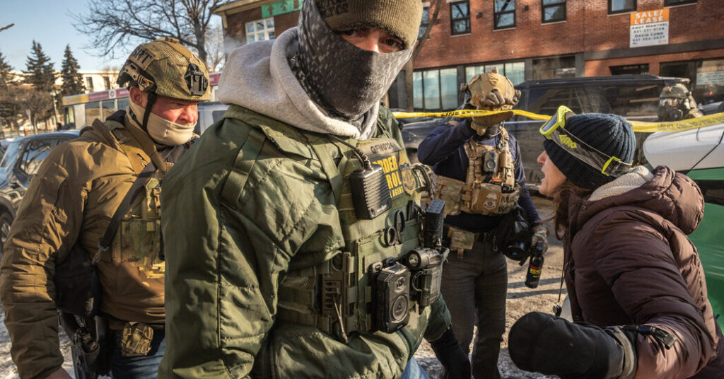 Immigration Officers in Minneapolis Will Wear Body Cameras, Noem Says