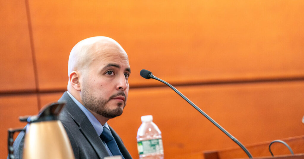 ‘I Didn’t Have Time to Think,’ Says Sergeant Who Threw Cooler at Man