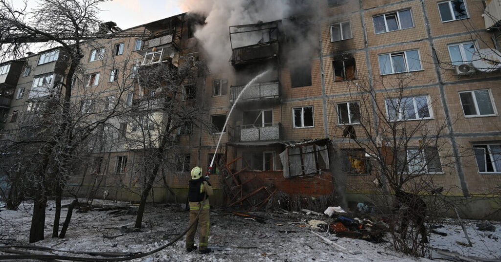 Ukraine Talks Set to Resume, Following a Huge Attack by Moscow
