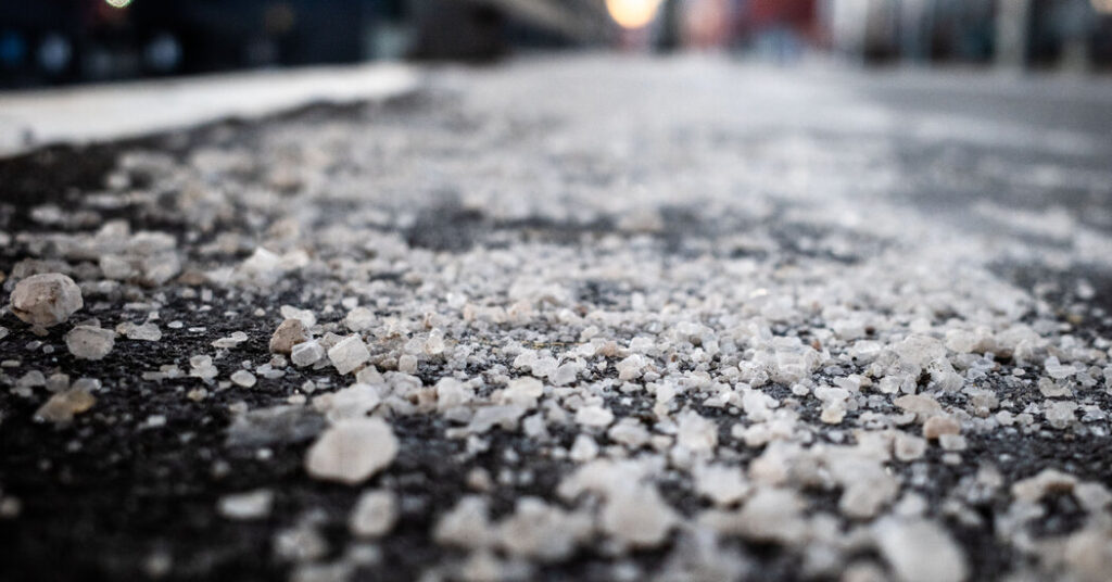 New York’s Winter Arsenal Includes Shiploads of Rock Salt