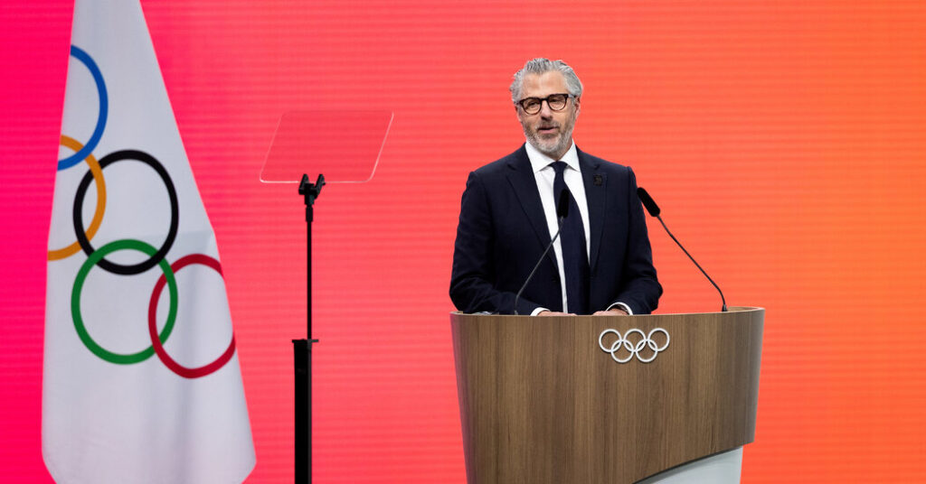 L.A. Olympics Chief Keeps Low Profile at Winter Games After Appearing in Epstein Files