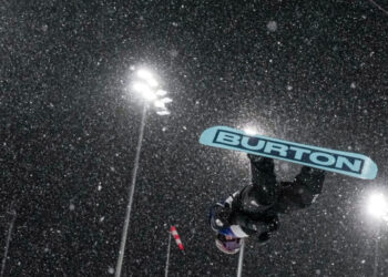 Chloe Kim, once a teenage phenom, loses to a new one.