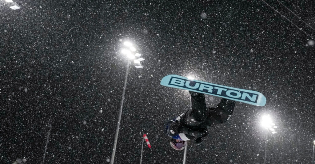 Chloe Kim, once a teenage phenom, loses to a new one.