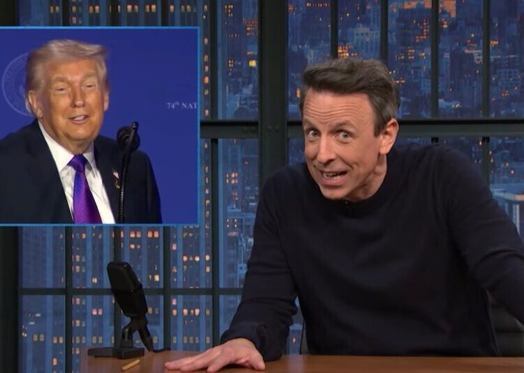 Late Night Finds Trump Out of Place at Prayer Breakfast