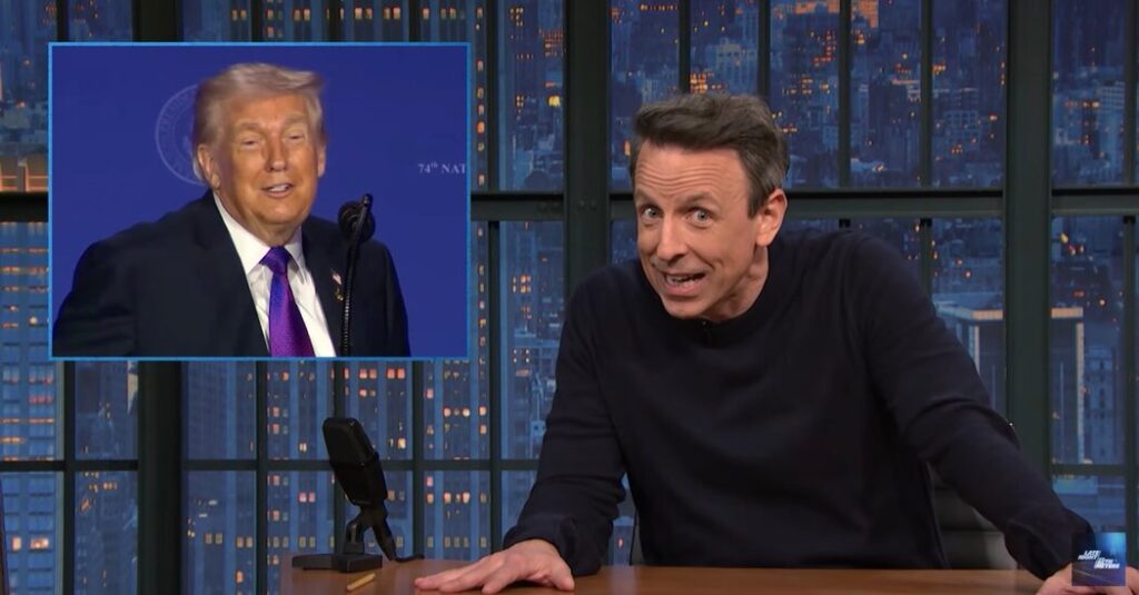 Late Night Finds Trump Out of Place at Prayer Breakfast