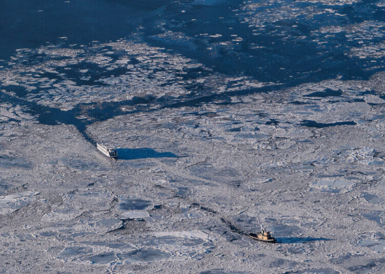 Icy Conditions Have Put New York’s Citywide Ferry Service, Well, on Ice