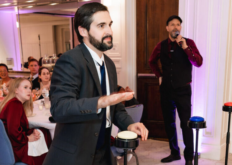 Why Some Couples Are Turning Their Weddings Into Trivia Night