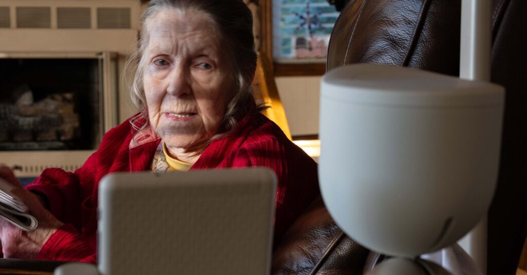 To Stay in Her Home, She Let In an A.I. Robot