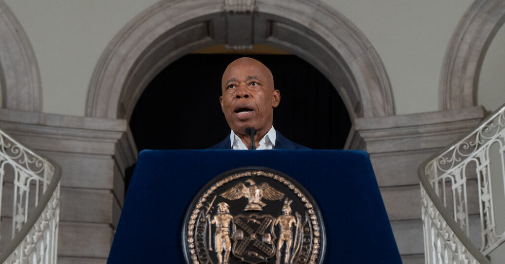 How a Decision to Use Whistles as a Prop Cost Eric Adams $4,000