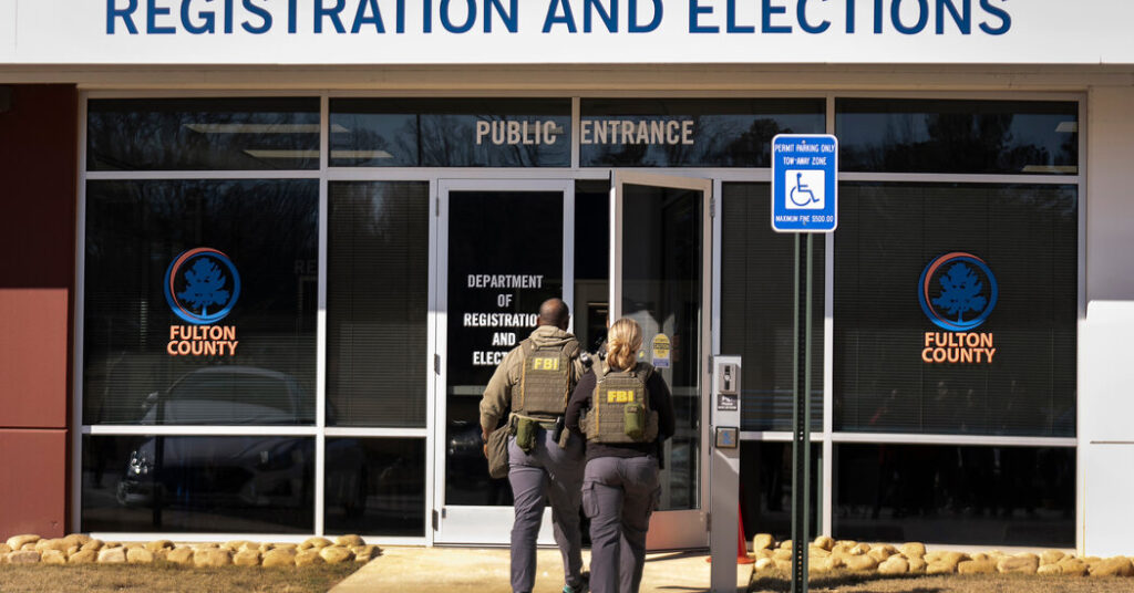 Judge Dismisses Case Over Georgia Ballots That Were Seized by Justice Dept.