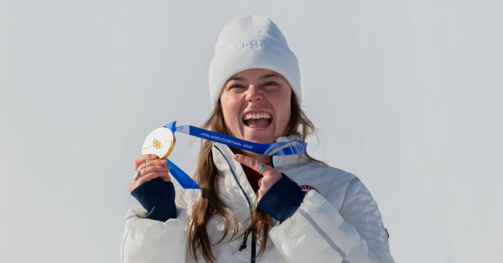 Olympic P.S.A.: Do Not Jump for Joy While Wearing Your Medal