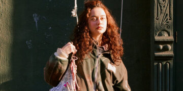 Vibrant Curls and Clothes With Volume