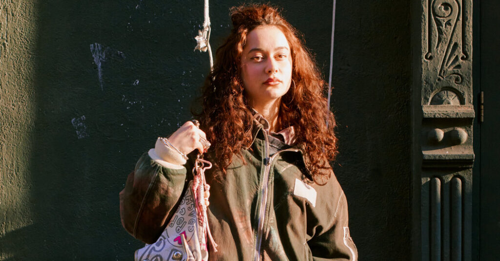 Vibrant Curls and Clothes With Volume