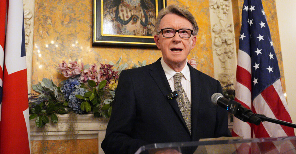 The Ties That Bound the ‘Prince of Darkness’ of U.K. Politics to Epstein