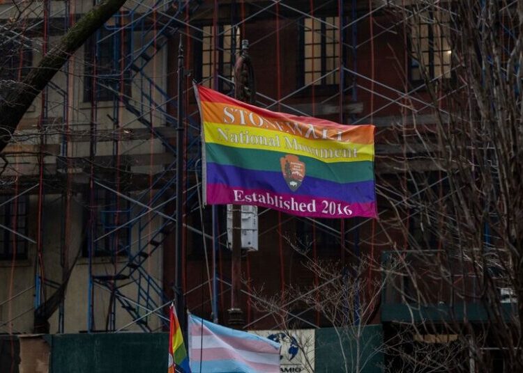 Pride Flag Is Taken Down From Stonewall Monument