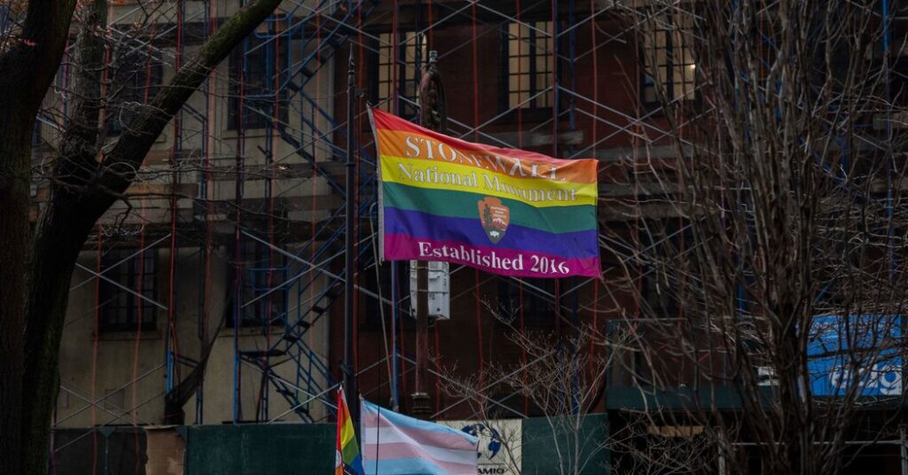 Pride Flag Is Taken Down From Stonewall Monument