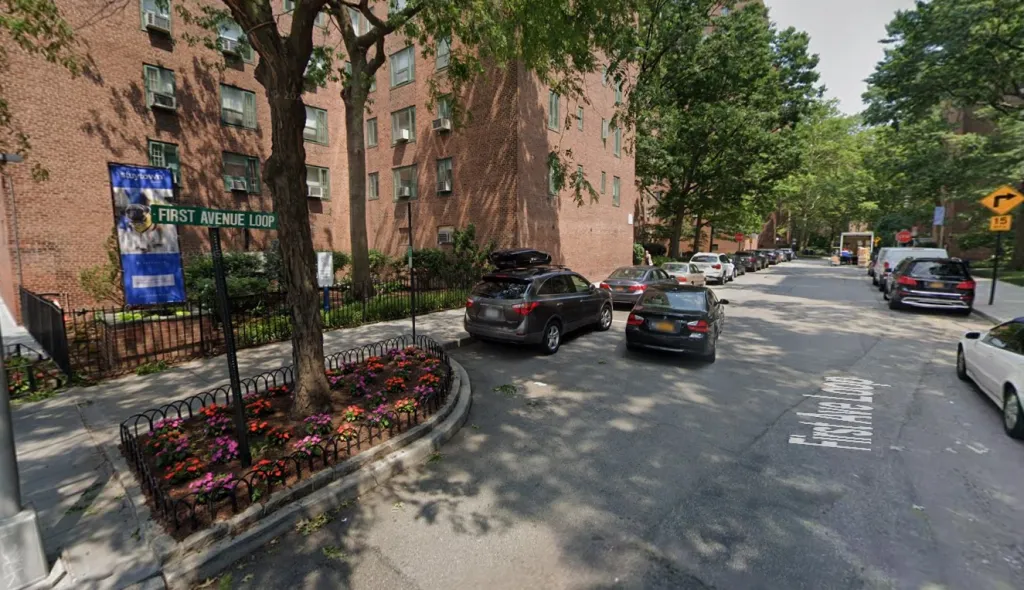 The alleged sexual assault happened at the building located at First Avenue and First Avenue Loop in the private residential complex in the East Village.