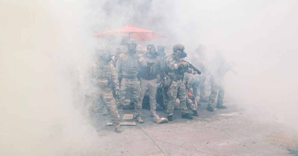 For Months, Tear Gas Has Entered Their Homes. Now They’re Suing ICE.