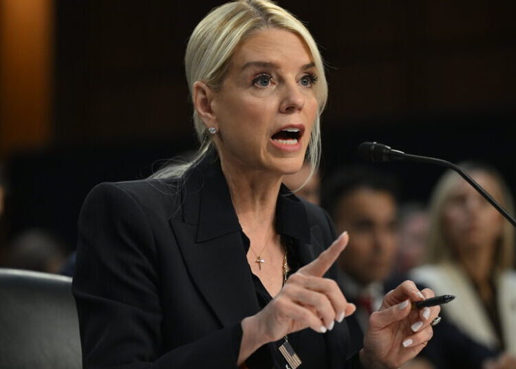 Bondi Expected to Face Scrutiny Over Release of Epstein Files