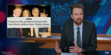 Late Night Mines Trump’s Million Mentions in the Epstein Files
