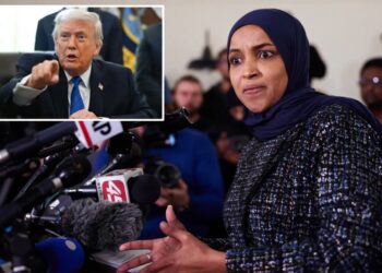 Trump calls for ‘Scammer’ Rep. Omar to be jailed or deported back to Somalia