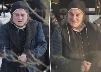 Hollywood A-lister looks unrecognizable on set of ‘Ebenezer: A Christmas Carol’ in London