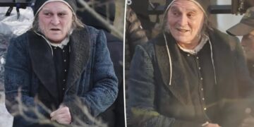 Hollywood A-lister looks unrecognizable on set of ‘Ebenezer: A Christmas Carol’ in London