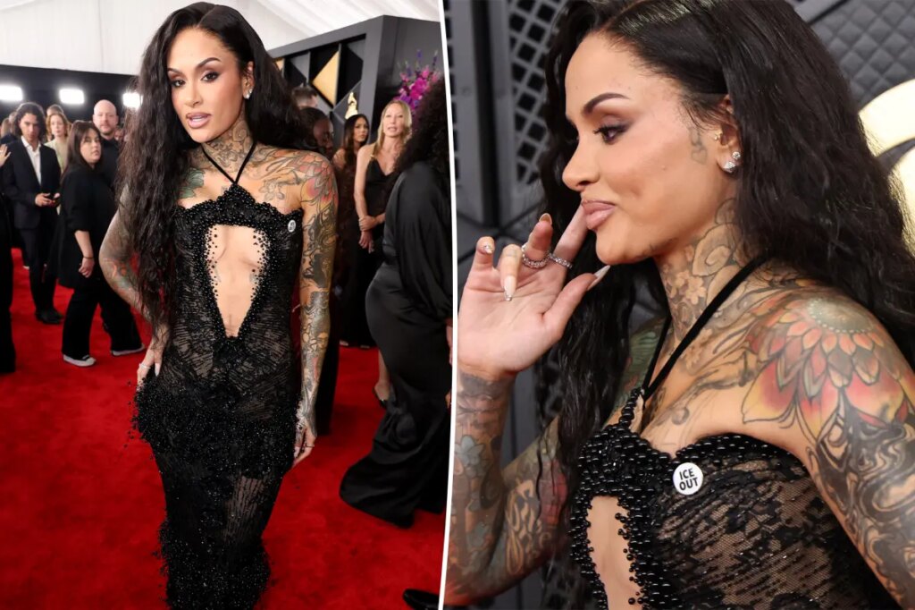 Singer-songwriter Kehlani makes blunt anti-ICE statement on Grammys red carpet