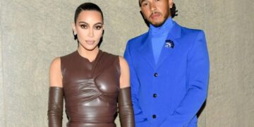 Kim Kardashian jets to UK for secret rendezvous with F1 star Lewis Hamilton: report