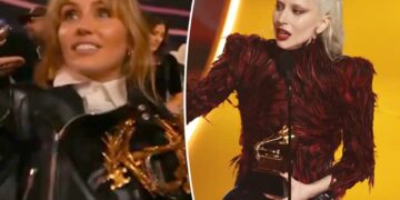 Miley Cyrus snubs Lady Gaga with shady reaction to Grammys win