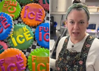 Altadena bakery celebrates as offensive anti-ICE cookies sell out in minutes