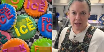 Altadena bakery celebrates as offensive anti-ICE cookies sell out in minutes