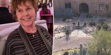 Apparent blood trail seen outside Savannah Guthrie’s mom’s home in disturbing new video