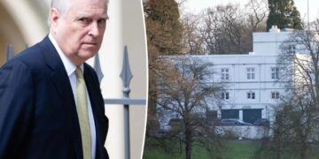 Ex-Prince Andrew officially moves out of Royal Lodge to begin exile after Epstein claims