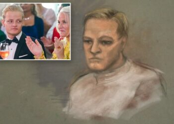 Son of Norway’s crown princess cries in court, denies videos on his phone show rape
