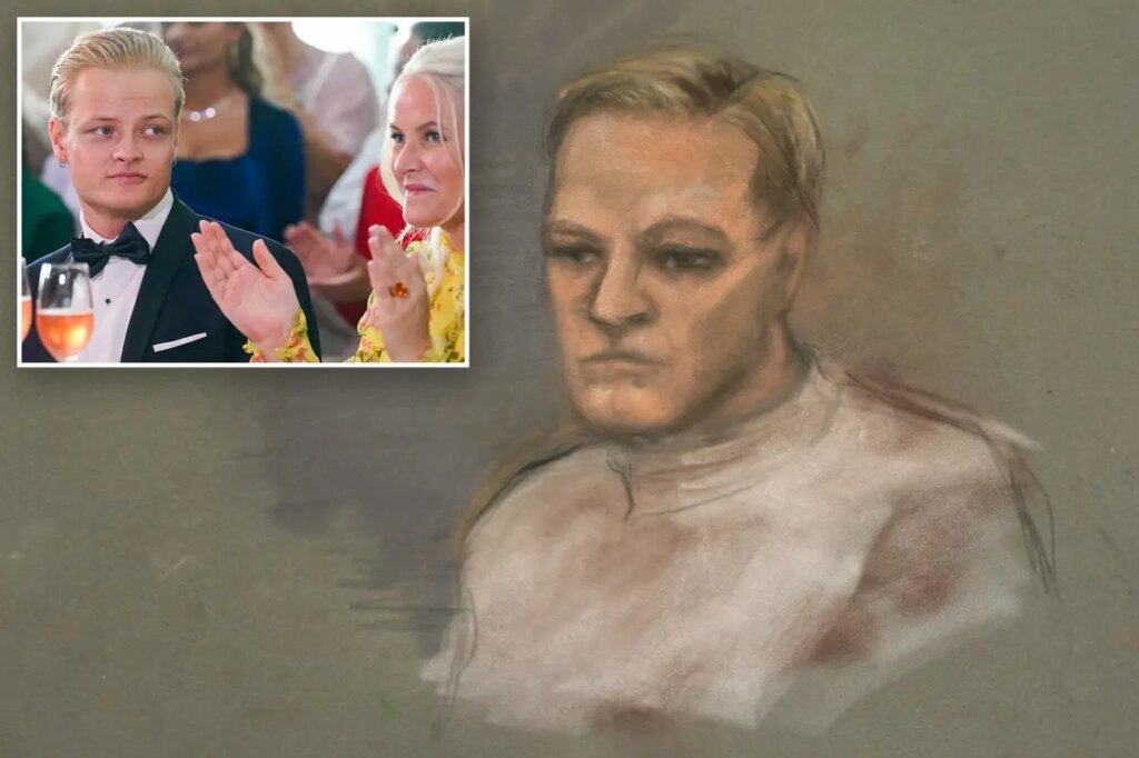 Son of Norway’s crown princess cries in court, denies videos on his phone show rape