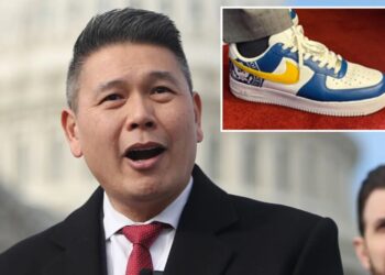 Goofy Nike Air sneakers land SoCal Democrat in hot water