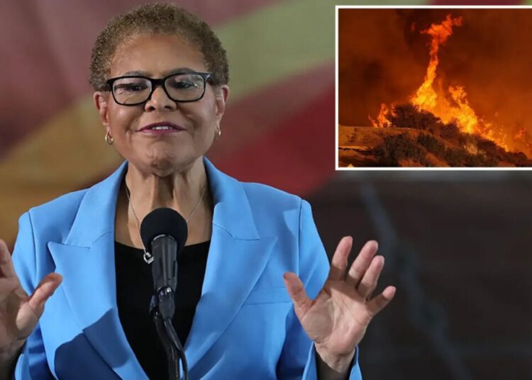 Top Senator calls for investigation into Mayor Karen Bass over Palisades fire after-report: ‘fraud to cover-up a disaster’