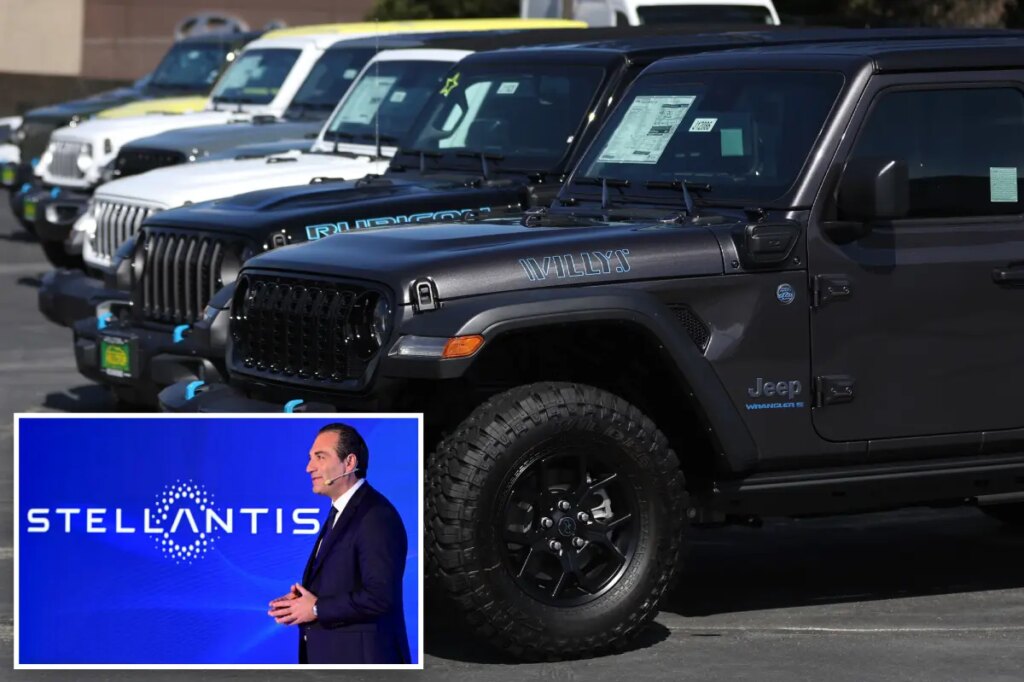 Stellantis stock plunges 25% as auto giant takes $26.5B charge from electric vehicle retreat