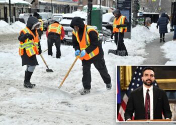 Mamdani failed to recruit enough emergency snow shovelers for storm: critics