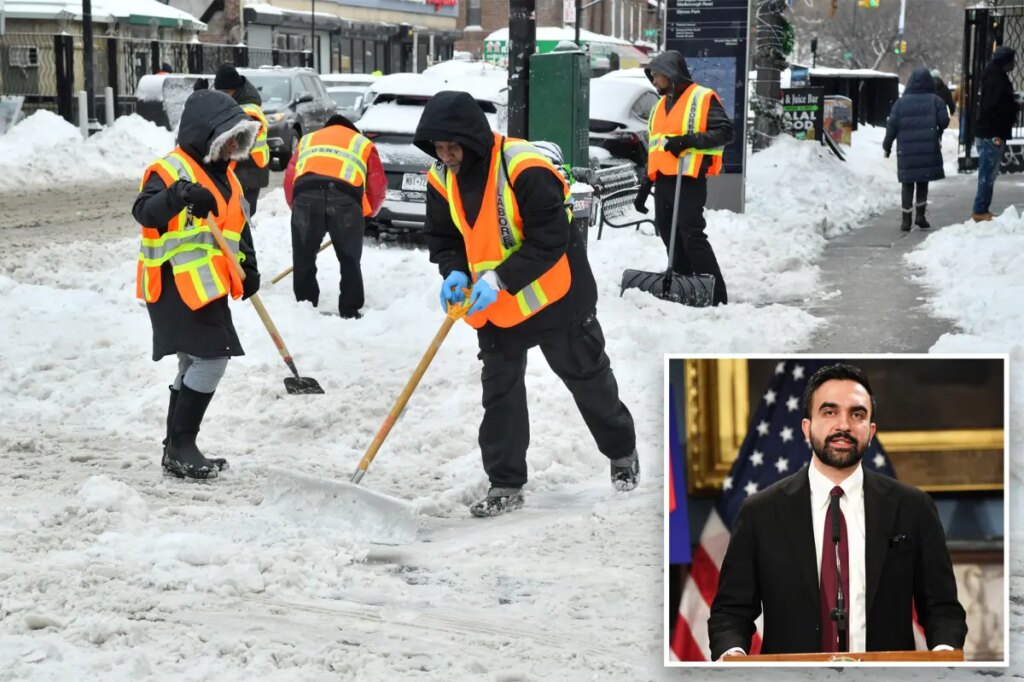 Mamdani failed to recruit enough emergency snow shovelers for storm: critics