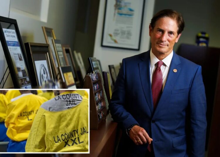 California’s soft laws embolden city’s prolific criminals according to LA District Attorney
