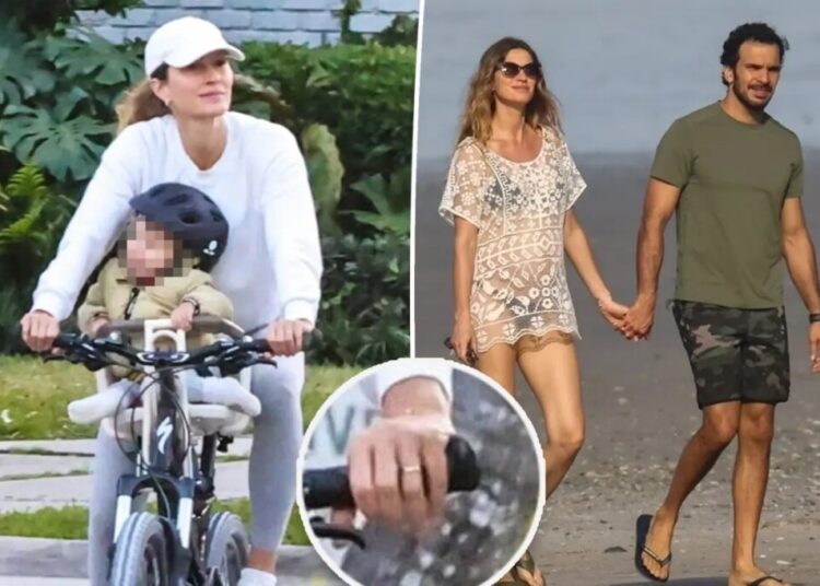 Gisele Bündchen shows off wedding ring for the first time since marrying Joaquim Valente