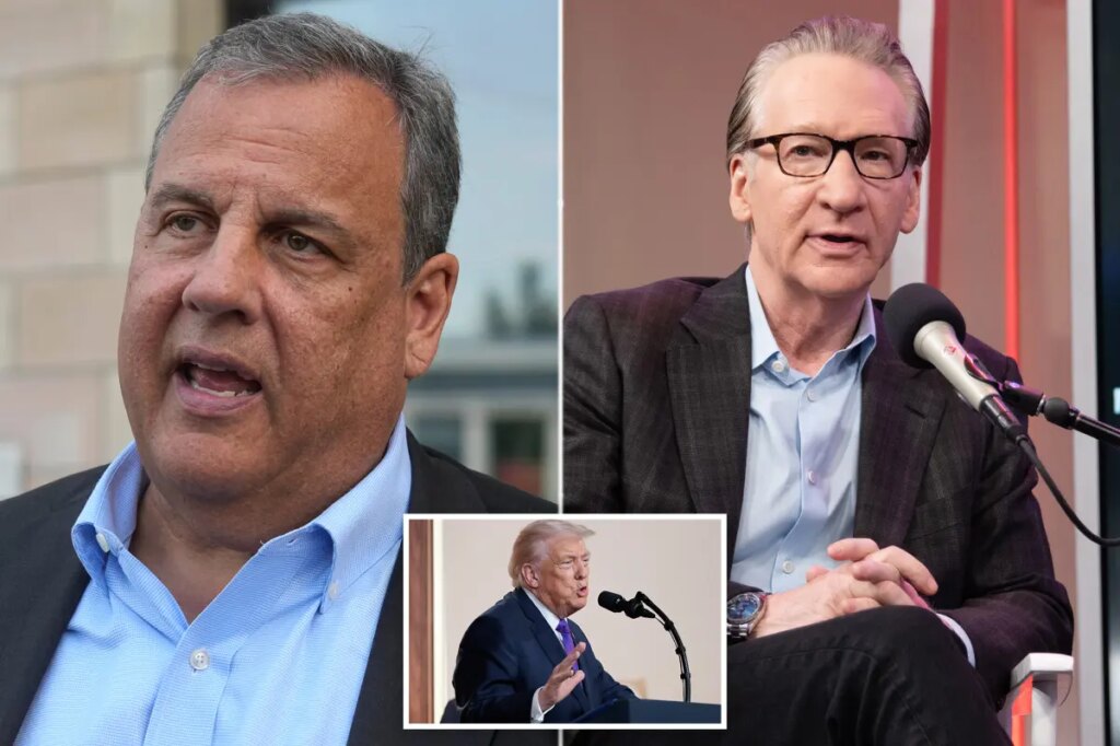 Chris Christie tells Bill Maher many Republicans criticize Trump in private despite public support