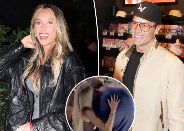Tom Brady cozies up to Alix Earle on the dance floor during private Super Bowl party