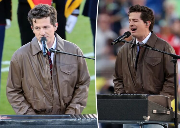 Charlie Puth performs remarkable rendition of national anthem at Super Bowl 2026