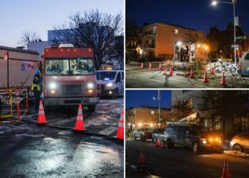Hundreds in Brooklyn without power as temperatures plummet to single digits during record-shattering cold