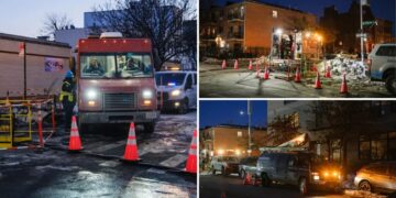 Hundreds in Brooklyn without power as temperatures plummet to single digits during record-shattering cold