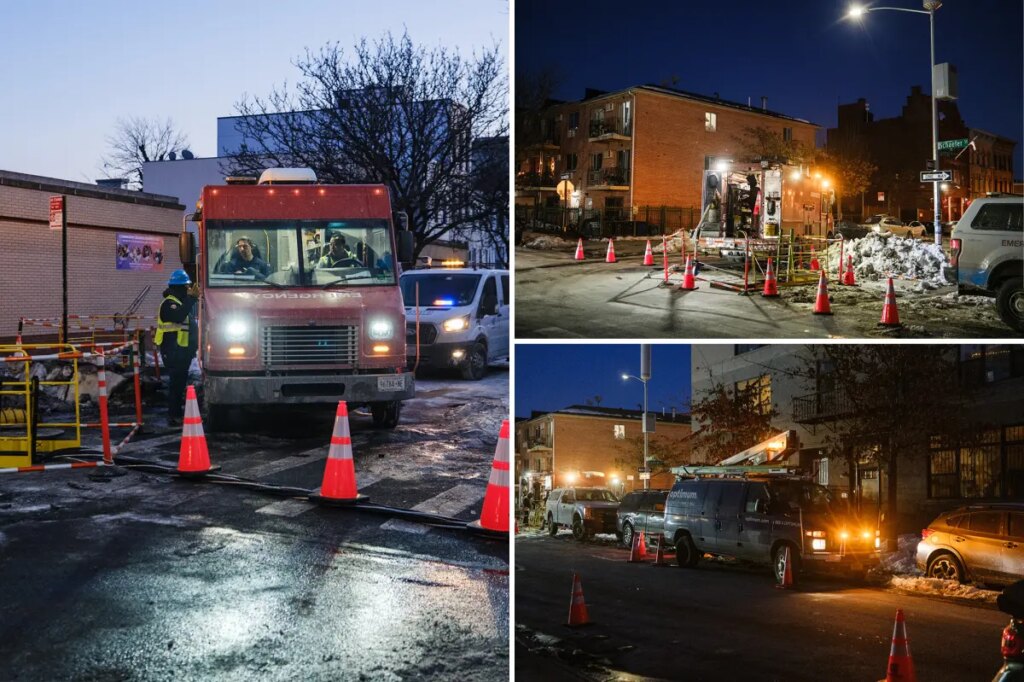 Hundreds in Brooklyn without power as temperatures plummet to single digits during record-shattering cold