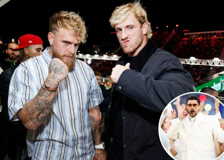 Logan Paul blasts brother Jake’s criticism of Bad Bunny’s Super Bowl 2026 halftime show